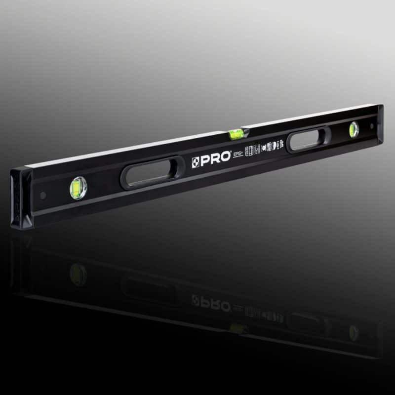 PRO 1000 Endurance Spirit Level Black 3 Chamber - Various Sizes