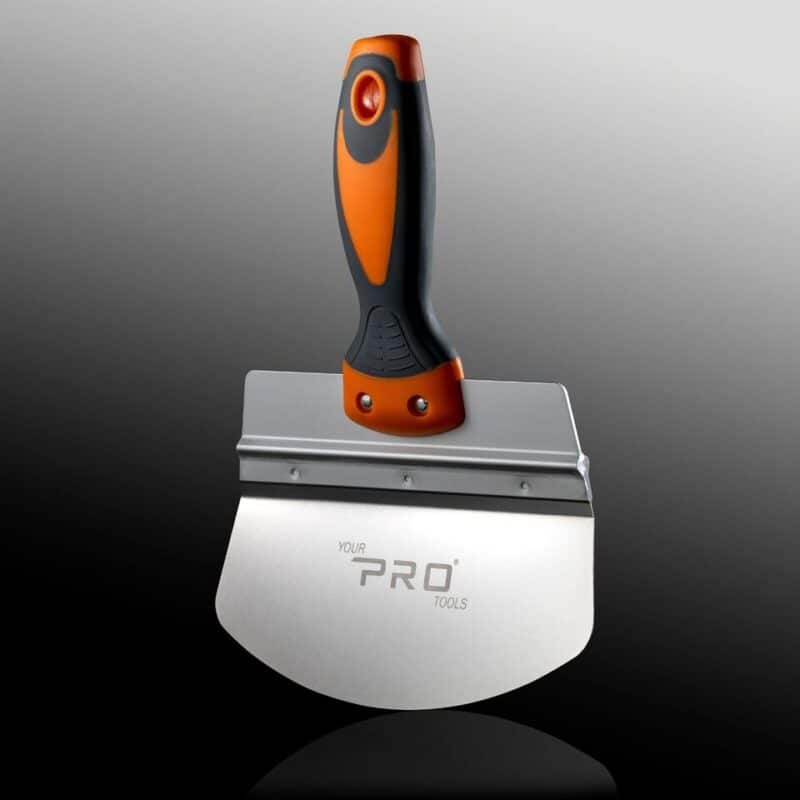 YPT Profiled Round Bucket Scoop 165/200mm with Rubber Grip